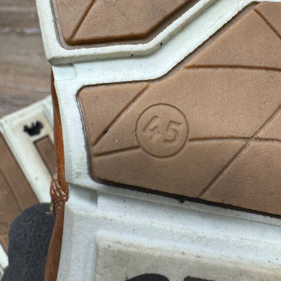 Bullboxer Adyn Cap Toe Brown Leather Side Zip Ankle Boot Men's Size EU 45 - Picture 5 of 7